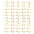 thumbnail image 3 of Clips de papel dorados, 50 piezas, clips de papel pequeños, clips de papel de metal, eficiencia óptima, 3 of 14