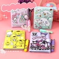 thumbnail image 2 of SANRIO Mini Notebook and Ballpoint Pen Set, College Ruled, Plastic & Paper, Stationery Set for Students Aged 14+, Cartoon Diary Notepad Journal, Back to School Season Office Supplies Gift, 2 of 5