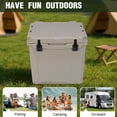 thumbnail image 4 of golytefs 5L Insulated Wheeled Cooler with Wheels And Handle for Beach Camping Fishing, 4 of 9