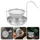 thumbnail image 3 of ColoMX Filtro de té suelto té suelto té de acero inoxidable de acero inoxidable girando té suelto infusor de té suelto, 3 of 7