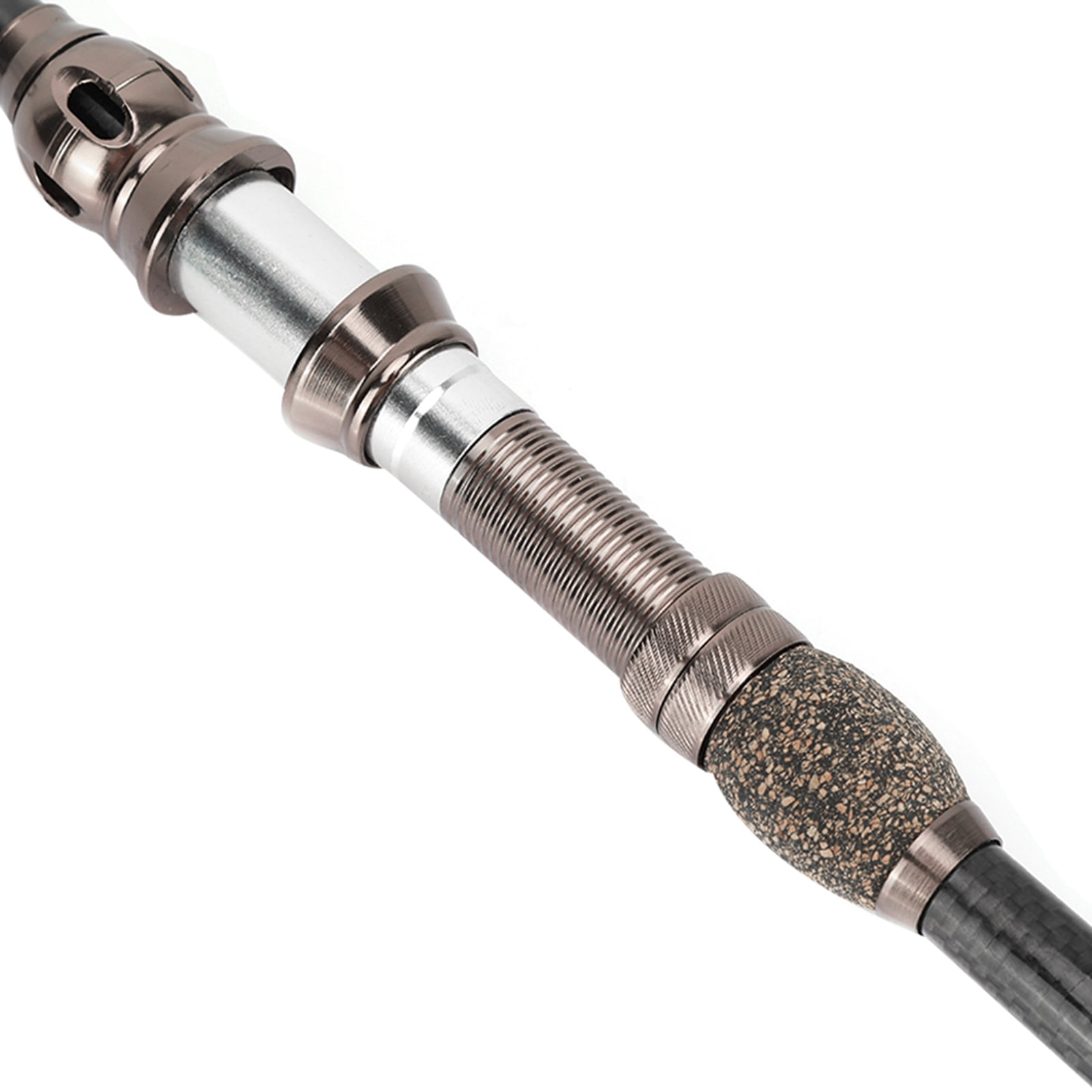 NFTIGB Sea Fishing Rod Short Section Carbon Fiber Stretchable Telescopic Fishing Pole Lure Accessories 1.8m / 5.9ft for Freshwater and Saltwater Angling Lightweight Portable Travel Gear