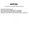 thumbnail image 2 of Transit Auto Front Rear Disc Brake Rotors Ceramic Pads and Drum Kit for Car Toyota Tacoma K8T-103703, 2 of 11