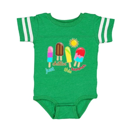 

Inktastic Just Chillin This Summer- popsicles Gift Baby Boy or Baby Girl Bodysuit