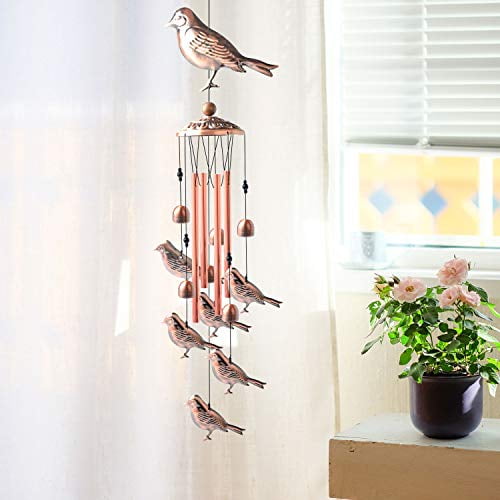 Gifts for mom Wind Chimes Indoor Wind Chimes Outdoor Elephant Wind Chimes Yard Decor Garden Decor Outdoor Decor Memorial Wind Chimes Garden Gifts Gifts for Grandma ShangTianFeng Elephant Dreamcatcher Wind Chimes