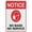 Warning Sign 2, variant on Notice Laundry Room Rules Reflective Aluminum Sign - 8"x12", Rust Free, Weather Resistant, Waterproof, Easy To Mount - Apartment, Dorm, Laundry Facility