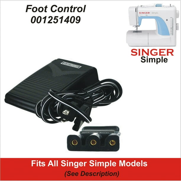 Genuine Singer Foot Control For Singer Simple, Tradition Models & More