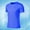 Blue, variant on Workout Active Men's Solid Color Breathable Mesh Round Neck Slim-Fit Running Exercise Fitness Short Sleeve T-Shirt Quick-Dry Stretch Athletic Tee for Training Gym Training