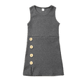thumbnail image 1 of Bagilaanoe Toddler Baby Girl Summer Dress Sleeveless Tank Dresses 12M 18M 24M 3T 4T Kids Casual Sundress, 1 of 8