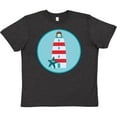thumbnail image 3 of Inktastic Lighthouse Nautical Beach Youth T-Shirt, 3 of 5