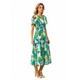 thumbnail image 2 of Ten Chapters  Women's Tiered Maxi Dress with Short Sleeves, Sizes S-XXL, 2 of 6
