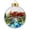 Christmas O #1, variant on New Glowing Christmas Story Ornament, Light-Up Diorama with Stand and Hook, Versatile Mini Scene Display for Branch Table Mantel, Seasonal Decor (Santa)