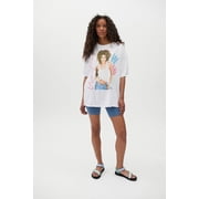 Urban Outfitters Women's Casual Whitney Houston Crew Neck T Shirt