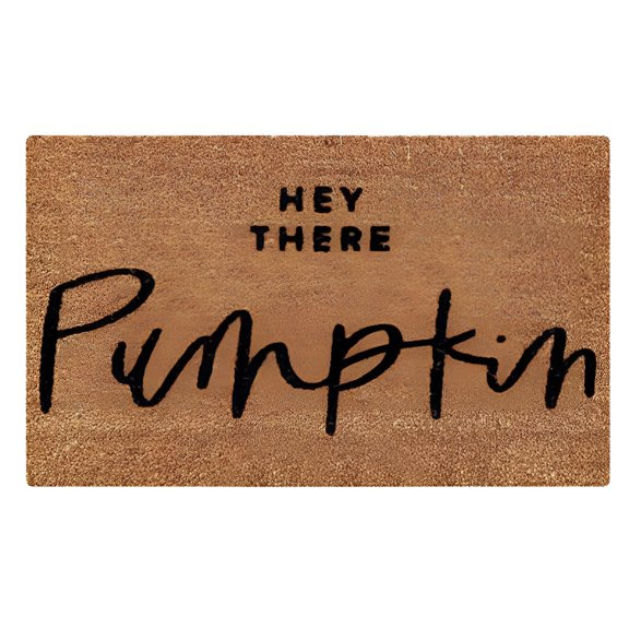 LAMIRO Stay Spooky Doormat Halloween Welcome Indoor and Outdoor Mat Fall Entrance Artificial Coir Rug Spooky Skeleton Sign Gothic Home Decoration Warm House Gift,24*16In