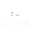 thumbnail image 4 of Heaven Crafts Teardrop Aqua Chalcedony Ring 925 Sterling Silver Handmade Boho & Hippie Ring Cocktail Ring Women Jewelry, 4 of 4