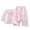 A524-Light Pink, variant on FYDUU Little Big Girls Pajamas Set Summer Outfits Fashion Cute Long Sleeve Shirts And Elastic Waist Pants Comfortable Sleepwear Loungewear 18-24 Months