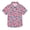 Love Heart Bones Paw Star, variant on Dailycode Small Short Sleeve Button Down Shirts Yellow Lemon and Blue Tile Casual Shirt 3-10 Years
