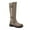 Natural/Fabric, variant on Cliffs by White Mountain Womens Merritt Microfiber Faux Fur Knee-High Boots