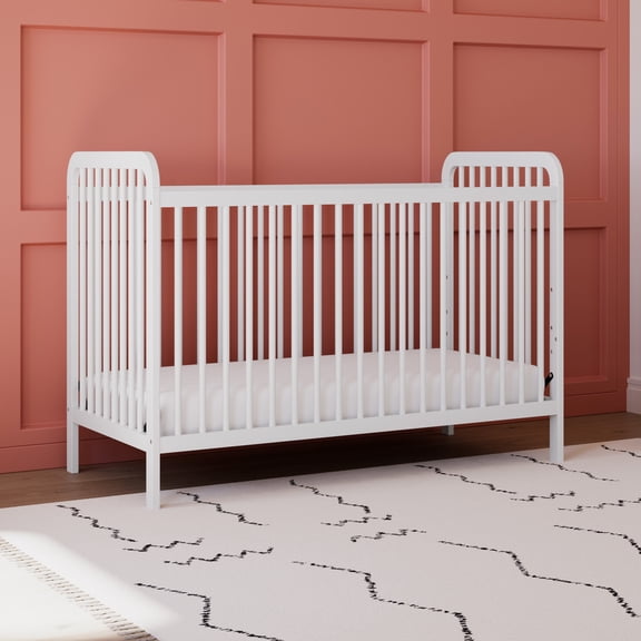 Storkcraft Pasadena 3-in-1 Convertible Baby Crib, White
