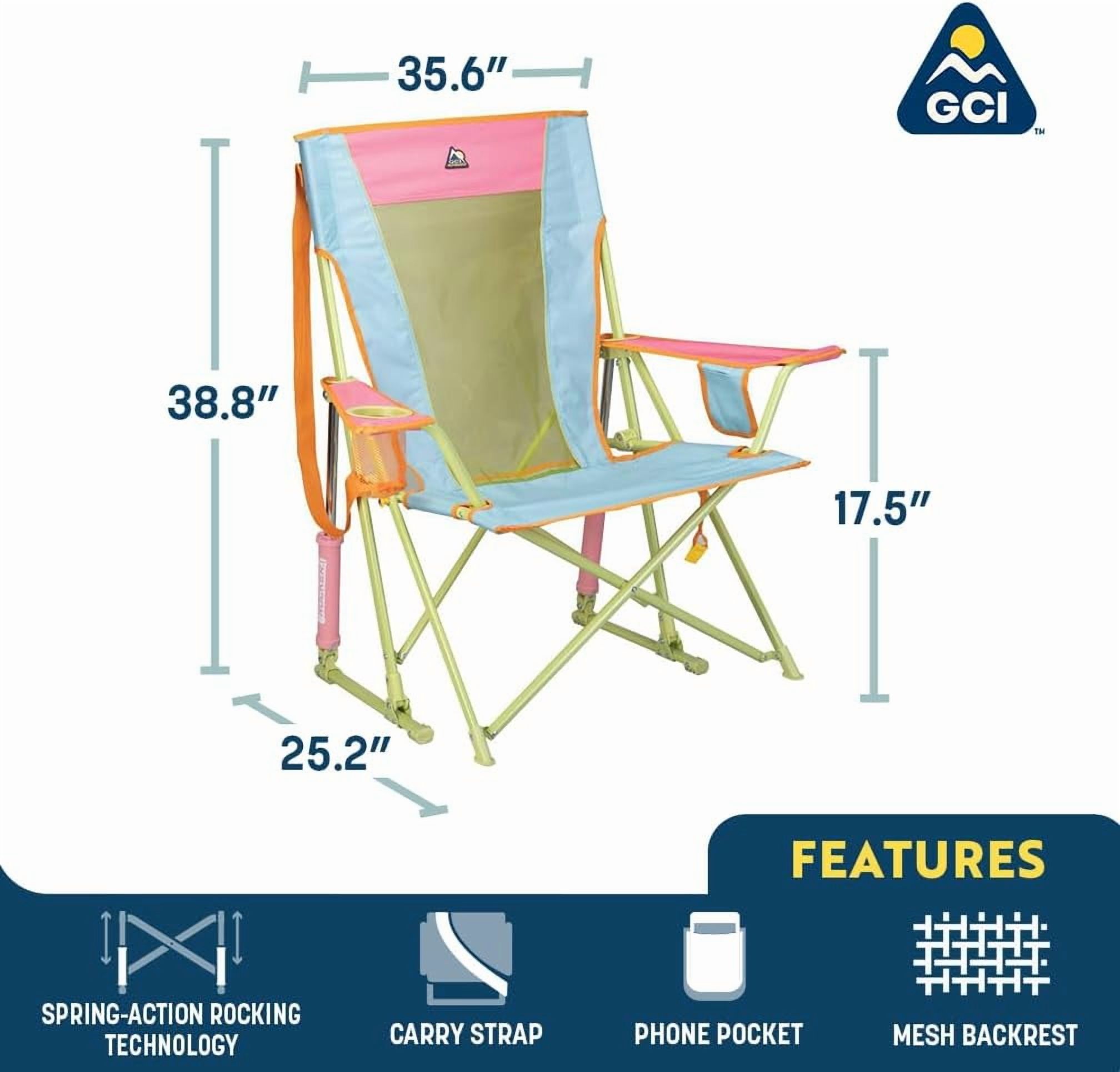 Gobi Heat Terrain Portable Heated Camping Chair - 3 Heat Settings, 9-Hour Battery, 325 Lb Capacity