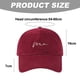 thumbnail image 2 of Gorra de béisbol ajustable de 54 a 60 cm, circunferencia de cabeza grande, gorra para hombre y mujer, gorra deportiva con protección solar, 2 of 5