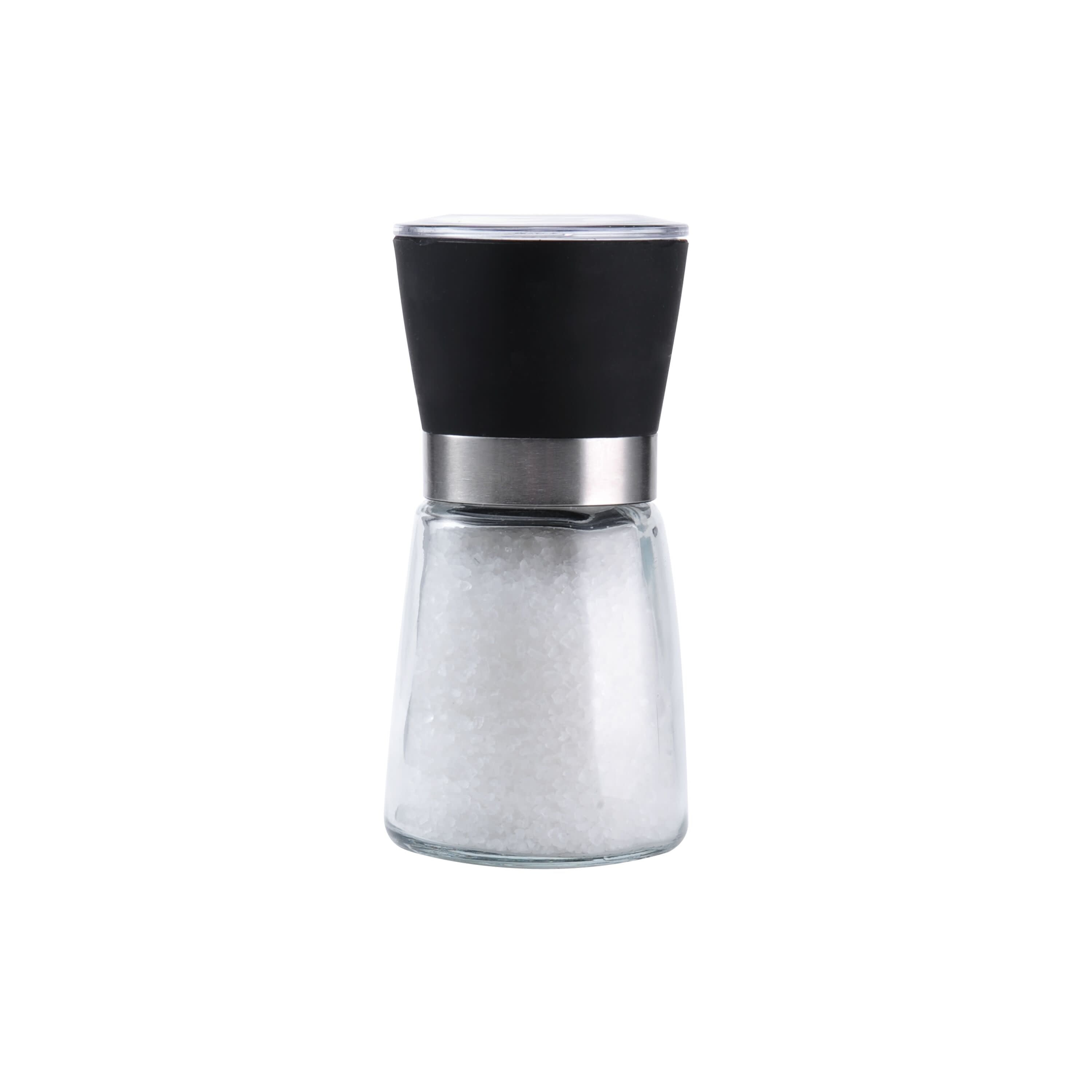 Kamenstein 5-inch Glass Grinder Prefilled with Sea Salt