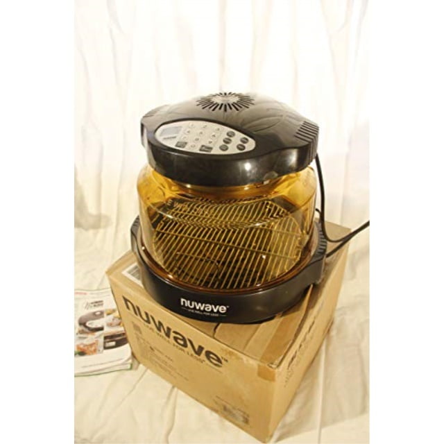 nuwave oven pro plus 20601 upgraded shatter resistant dome (black
