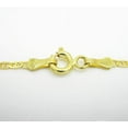 thumbnail image 3 of 14K Yellow Gold 1.5mm Mariner Chain, FREE Microfiber Cloth, Solid Flat Anchor Link Mens Womens Necklace, Giorgio Bergamo, 3 of 8