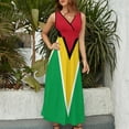 Guyana National Flag Sleeveless Dress Dance dresses wedding dresses for