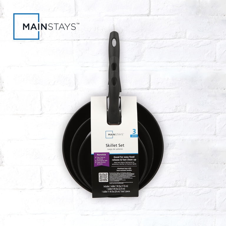3-Piece Nonstick Aluminum Skillet Set photo 8