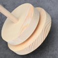 thumbnail image 3 of Yarn Holder Wooden Spinning Knitting Tools Beginner Crochet Accessories Stand Sewing Thread Spool Wool Ball Winder Rotation, 3 of 7