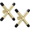 thumbnail image 1 of LoonWear Billiard Bridge Head Cross Pool Cue Stick Bridge Screw-On Metal Billiard Accessories with Rubber Sleeves for Pool Table, 1 of 4