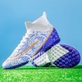 thumbnail image 5 of Botas de fútbol para hombre, con clavos largos, para niños, para césped, TF/FG, para entrenamiento, zapatillas de fútbol profesionales para exteriores, 5 of 5