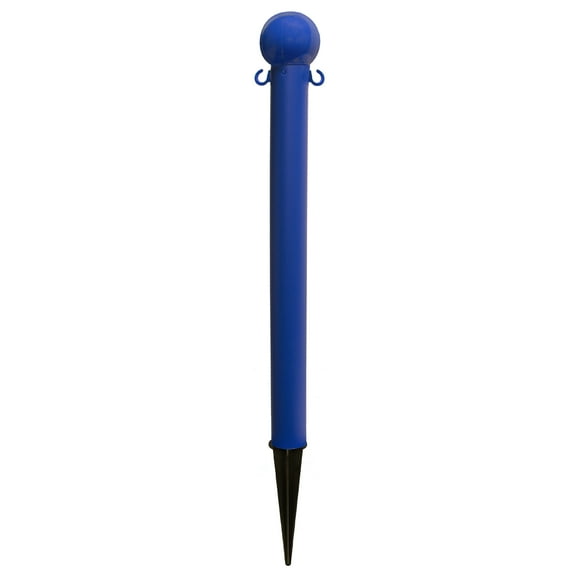 3 Inch Blue Heavy Duty Ground Pole