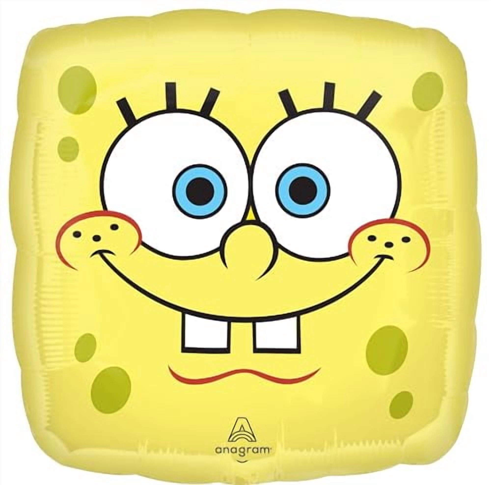 Spongebob's Birthday Party Supplies 8pc Foil Balloon Bouquet Decorations