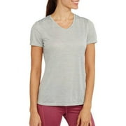 Danskin Ladies V-neck Performance Tee