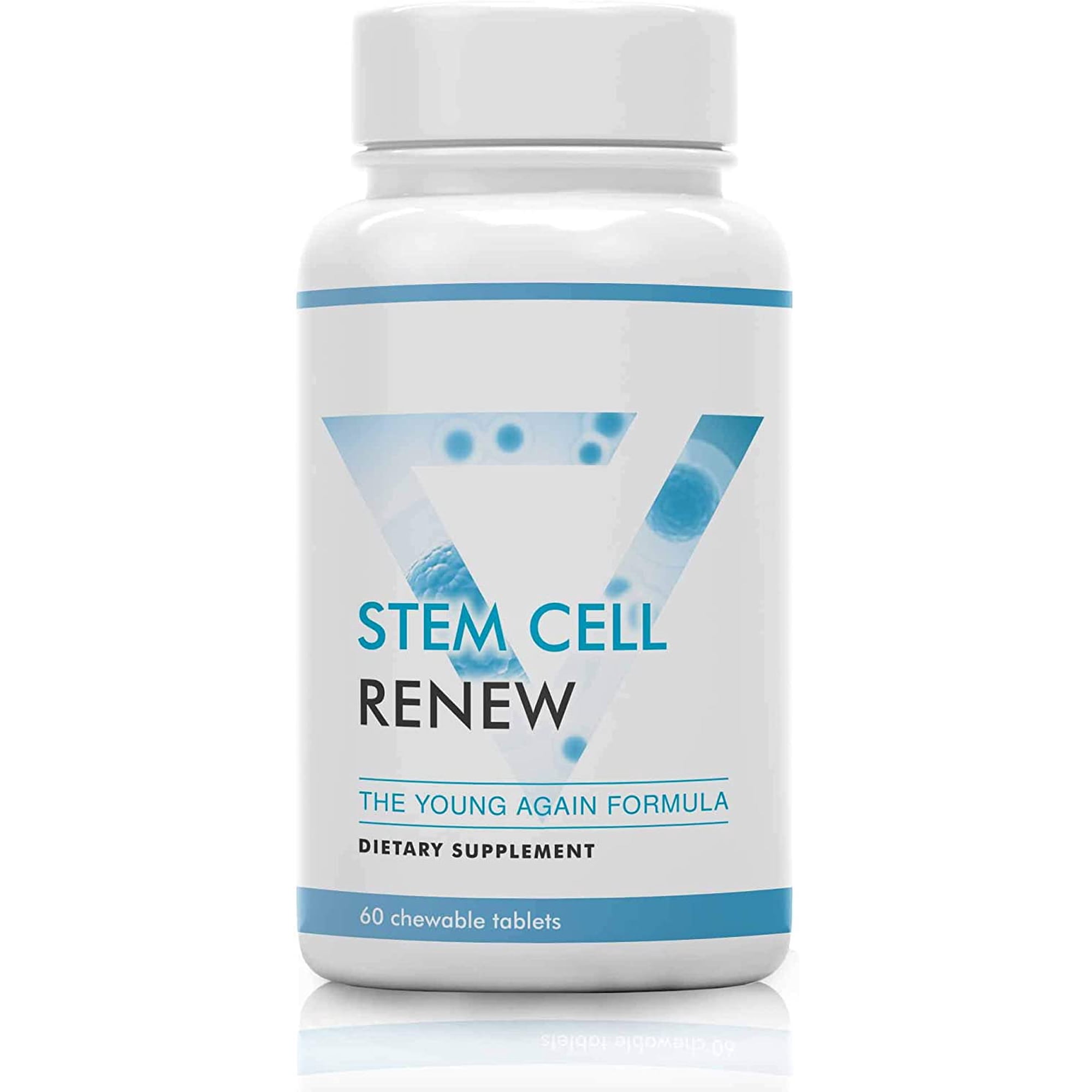 Vitality Now Stem Cell Renew The Young Again Formula Dietary Supplement Mental Sharpness (60 count) - 1-Month Supply