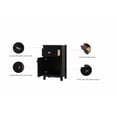 thumbnail image 4 of Elegant Kitchen and Bath 18 Inch Wide Bathroom Storage Freedstanding Cabinet In Black, 4 of 14
