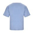 thumbnail image 6 of FINALGANG Men Versatile T-Shirts Solid Color Short Sleeve O-Neck Loose Fit Top Cotton Linen Tshirts Comfort Clothes, 6 of 8