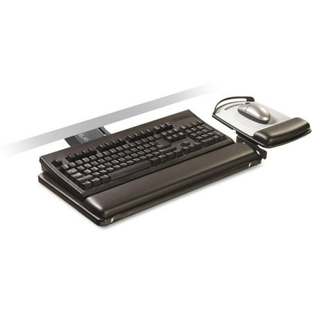 3M Easy Adjust Keyboard Tray, Black