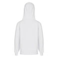 thumbnail image 4 of MSemis Kids Boys Girls Hooded Sweatshirt Long Sleeve Hoodie Drawstring Pullover Tops 3-14 White 11-12, 4 of 7