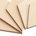 thumbnail image 5 of Pungan wooden slices 30Pcs Wooden Rhombus Cutouts for DIY Crafts (40x80mm),3.15"X1.57"X0.08", 5 of 10