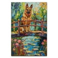 thumbnail image 3 of Hudo Dog Canvas Wall Art,Dog Wall Art print, Colorful German Shepherd Dog Decor for Kids Nursery Bedroom Living Room Office Home Unframed 8x12 inches, 3 of 5