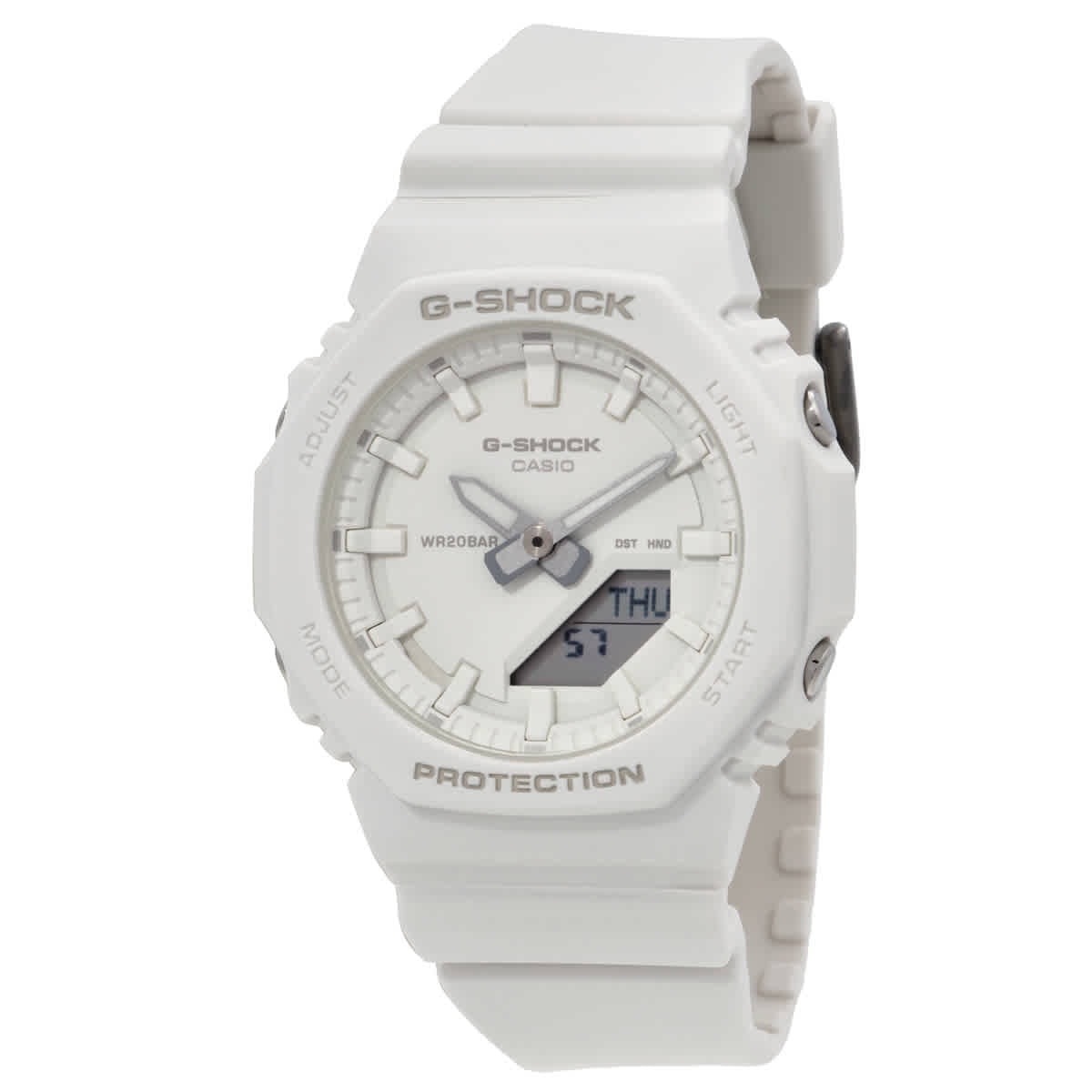 Casio G-Shock XL Analog Digital Watch with Neon accent Gray with