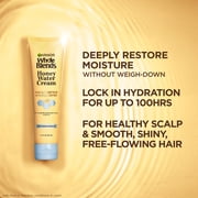 Garnier Whole Blends Honey Water Hair Styling Cream with Moisture Lock for Dry Hair, 5.1 fl oz