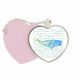 thumbnail image 1 of Ballenas gigantes,animales marinos. Bolsa de viaje Mirror maquillaje corazón rosa, 1 of 4