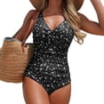 thumbnail image 2 of Traje de baño de una pieza para mujer, conjuntos de bikini para mujer, trajes de surf de manga larga para mujer, shorts, trajes de buceo con almohadillas en el pecho y sin soportes de acero, trajes de, 2 of 5