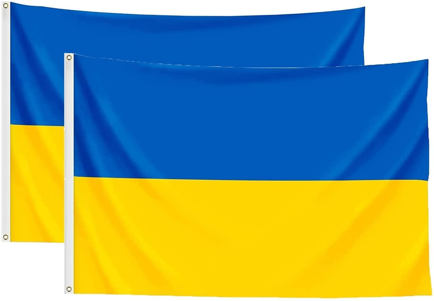 Débardeur Drapeaux Français Et Ukrainien - Cadeau Double Nationalité - Coupe Classique Légère - Hommage Tolérance