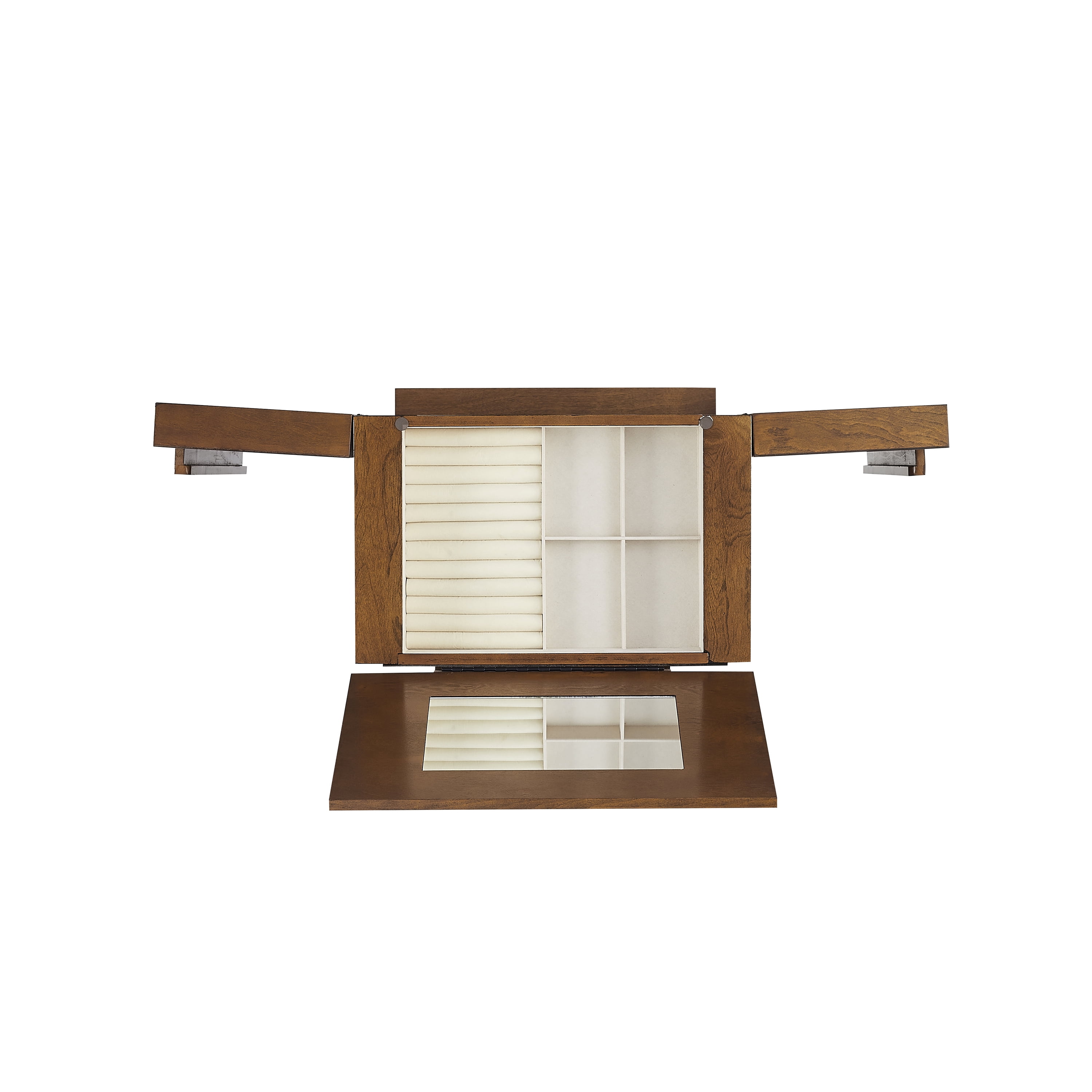 Powell Barjune Jewelry Armoire, Walnut