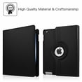 thumbnail image 4 of Funda para iPad 10.2 2021 2020 2019 - Funda giratoria de 360° [Almacenamiento de lápices] Negro, 4 of 5