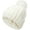 White, variant on CoCopeaunt Women Chunky Beanie Hat Winter Thick Warm Fuzzy Knit Pom Skull Cap